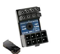 Angled Graphics Card Connector - 8 Pin Power Turn Adapter, Low Profile