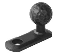 Angled Head Adapter, Shock Absorbing Base, Sturdy Alloy Mount, Ball Joint Connector for Securing Motorcycle Holder and Cycling Accessories Outdoor Use, Extensive Adaptability