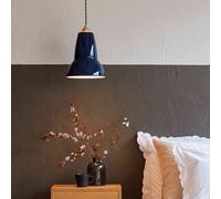 Anglepoise Original 1227 Messing Midi Lampada a sospensione, blu