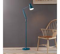 Anglepoise Type 75 Lampada Da Terra + Margaret Howell Blu Di Sassonia