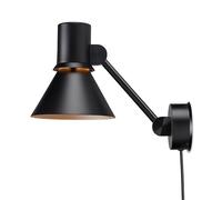 Anglepoise Type 80 W2 Lampada da parete, nero - con spina