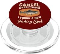 Angler Annulla Tutto Ho Trovato Un Nuovo Punto Di Pesca Fisher PopSockets PopGrip per MagSafe
