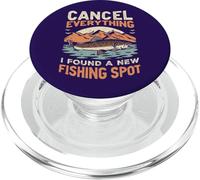 Angler Annulla Tutto Ho Trovato Un Nuovo Punto Di Pesca Fisher PopSockets PopGrip per MagSafe