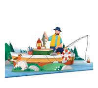 Angler Pop-Up Karte