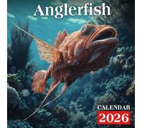 Anglerfish Calendar 2026: Deep Sea Wonders with Their Unique Light Displays