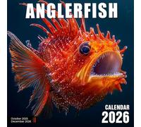 Anglerfish Calendar 2026: Deep Sea Wonders with Their Unique Light Displays