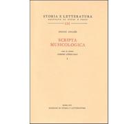 Anglés,Hygini. - Scripta musicologica.