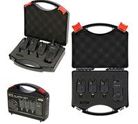 Angling Pursuits NGT Carp Coarse Mini Compact Set di avvisatori acustici 3 Indicatori di abboccata VTS Con Ricevitore