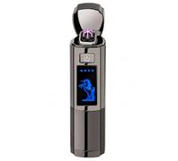 AngLink Accendino Elettrico Regali - Ricaricabile Batteria USB Lighter al Plasma con Indicatore della Batteria per Uomo Idee Donna, Natale, Cucina, Compleanno candele Regali