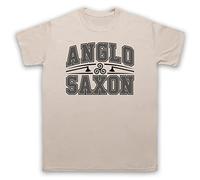 Anglo Saxon - Maglietta da uomo, sabbia, L