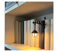AngloCrate - Lanterna per Biblioteca - Illuminazione Decorativa per Libreria, Lampada da Scaffale Vintage e Fantastica, Luce da Lettura Magica per Amanti dei Libri, Ornamento Portatile per Scaffale