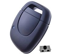 ANGOFIZ Cover chiave telecomando senza lama compatibile con Renault Clio 2 Kangoo Twingo Scenic Megane Master +1 pulsante interruttore (senza slot della batteria)