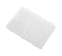 Angoily 1 Scatola Perline Semicircolari Flatback ABS per Nail Art e Decorazioni da per Fai da Te Accessori per e Abbigliamento per Creazioni Eleganti e Versatili