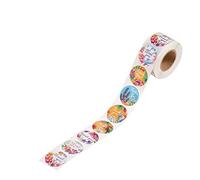 Angoily 1 Set Adesivi Grazie con Motivi Animali e Etichette Autoadesive per Chiusura Sacchetti e Decorazioni