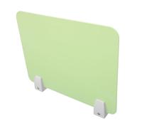 Angoily 1 Set Parafanghi Guardia Privacy Classe Divisorio da Scrivania Aule Scuola Protettivo Partizioni per Divisore Pannello Separatore da Scrivania Tavole Metallo Green