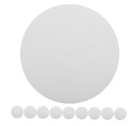 Angoily 10 Pezzi Carta Isolante in Fibra Ceramica Calore Materiale Isolamento Forno a microonde Fusione Carta in Fibra Ceramica tavola ignifuga Carta per guarnizioni Bianca