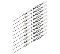 Angoily 10 pezzi Convertitori per Penne Stilografiche Assorbitore Leggero e Compatto Accessorio Riempimento Facile Adatto Diverse Penne Stilografiche con Interfaccia Rimovibile