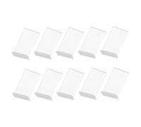 Angoily 10 pezzi Espositore Menu Tavolo in Acrilico Menu Doppia Faccia Stabile e Antiscivolo Supporto Pubblicitario Din per Ristorante Bar Negozio