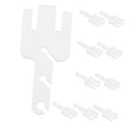 Angoily 10 Pezzi Forcelle Tensionatore per Macchine da Adattatore Tensione Staccabile Compatibile con Addi King Express Ottimizza Flusso e Gestione