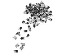 Angoily 100 Pezzi Codificatore Metallico per Rotellina Mouse 9mm, Kit di Riparazione Fai da Te per Mouse Ottico Meccanismo Scorrimento Ottimizzato, Compatibile per Accessori Computer