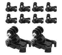 Angoily 10pezzi Adattatore Per Action Cam Da Viti Zigrinata Lunghe Fissaggio Su Superficie Verticale Gancio j Accessori Per Action Cam