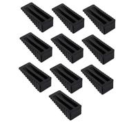 Angoily 10pezzi Fermaporte in Gomma Cunei per Porte Protezione di Sicurezza per Ragazzo Ragazza Ragazza Decorazioni per Casa