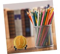 Angoily 12 Pezzi Espositori Mini Cavalletti in Acrilico Trasparente per Monete e Medaglie Supporto da Tavolo Compatto per e Oggetti da Esposizione