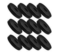 Angoily 12pezzi Cuscinetti Per Rotelle Resistenti in Kit Protezioni Per Pavimenti Per Mobili Inserti Rotondi Antiscivolo Per e Ufficio Ammortizzazione Antirumore Senza Danni