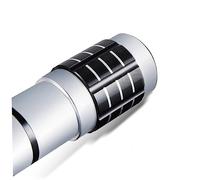 Angoily 12volte Kit Obiettivo Smartphone Con Teleobiettivo Monoculare e Mini Treppiede Ottica Per Foto Di Alta Qualità Argento