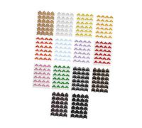 Angoily 14 Fogli Adesivi Angolari per Foto Autoadesivi Vari Colori per Album Fotografico e Scrapbooking Accessori Pratici per Decorare e tue Immagini