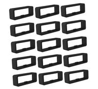 Angoily 15 pezzi Anelli di Fissaggio per Cinturino Orologio in Silicone Resistente Sudore e Pioggia per Cinturini Sportivi e Attività Outdoor Facile da Installare con Rilascio Rapido