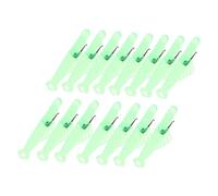 Angoily 15 Pezzi Infila Ago Micro Filo Sostituzione per Mini Threading di Ago Strumento di Threadle Ad Aghi Threadle Adgo Semplice Cucire Filettatrici Kit di Cucito Verde Addominali