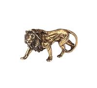 Angoily 1pezzi Ciondolo Portachiavi Leone in Rame Massiccio Decorazione Per Borsa o Portachiavi Regalo Per Uomo e Donna Ciondolo Chiave Fai Da Te