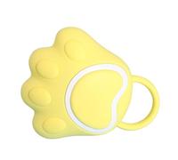 Angoily 1pezzi Luffa in Silicone Spazzola Esfoliante per Corpo Ragazza Massaggiatore Forma di Zampa Realizzato in Abs e Silicone Delicato