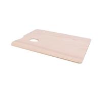 Angoily 1Pezzi Miscelazione Colori in Legno con Maniglia per Pittura ad Olio Palette Pratica per Hobbisti e Studenti Leggera Adatta per Acrilico e Acquerello