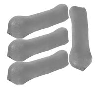 Angoily 2 Paia Cuscinetti in Tpr per Stampelle Sotto le Ascelle, Imbottitura Traspirante e Regolabile, Accessori per Stampelle da Cammino per Anziani, Protezione Comfort Antiscivolo