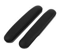 Angoily 2 Pezzi Cuscini Antiscivolo per Bracciolo Carrozzina in Plastica Nero, Supporto Laterale Facile da Pulire per Case e Case di Riposo