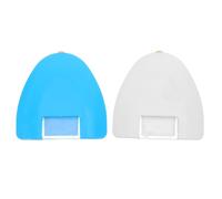 Angoily 2 Pezzi di pennarelli a Gesso per Quilting - Gesso da Sarto per Cucire Vestiti - Pennarelli da Cucito per Indumenti in Tessuto Marcatura Tessile precisa Blu e Bianco