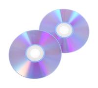 Angoily 2 Pezzi Dischi Cd-r Vuoti per Musica e Backup Telefonici Aziendali, Capacità Elevata, Materiale Plastico Resistente, Prestazioni di Registrazione Professionali per Studio