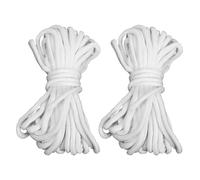 Angoily 2 Pezzi Filo di Irrigazione Autoirrigante in Cotone 6Mm X 9M Stoppino Capillare per Piante in Vaso Metodo Automatico di Irrigazione per Piante da Appartamento e Coltivazione