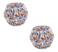 Angoily 2 Pezzi Lamp Cover in Carta per Lampada Paralume Moderno Piccolo per Camera e Studio Design Vintage Senza Odore Sicuro e Decorativo