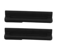 Angoily 2 Pezzi Maniglia Piede per Armadietto Rifiuti Nero Cassetto Igienico Senza Contatto per Full Overlay Design Elegante e Funzionale per Cucina