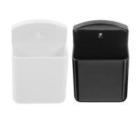 Angoily 2 Pezzi Supporto per Telecomando da Parete Autoadesivo Piccolo, Organizer Leggero per Tv e Condizionatore, Portatelecomando Decorativo per Soggiorno e Camera da Letto