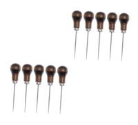 Angoily 2 Set Punteruolo per Cucito Pelle Legno Strumenti Pratici per Riparazione E Pelle Leggeri E Portatili per Creazioni E Fai da Te 5 Pezzi*2