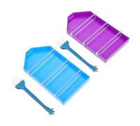 Angoily 2 Set Vassoi per Pittura Diamante Set Slot e Separatori Strumenti Pratici per Arte e Organizzazione Facile da Usare e per Evitare Mescolamenti e Semplificare Processo Pittura