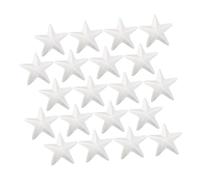 Angoily 20 Pezzi Decorazioni Fai da Te con Stelle in gommapiuma Ornamento Massa Decorazioni Natalizie Decorazioni per casa Ornamenti per l'artigianato Fai da Te Stelle di Natale appese
