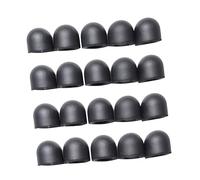 Angoily 20 Pezzi Punte in Silicone Nero per Penna Capacitiva, Copertura Protettiva per Punte, Facile da Usare, Compatibile Tablet e Touchscreen
