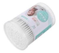 Angoily 200 Pezzi Cotton Fioc Sicuri per Pulizia del Cerume e Applicazioni Cosmetiche con Doppia Punta per Ragazzo Ragazza in Cotone Bianco per Cura Delicata e Artigianato