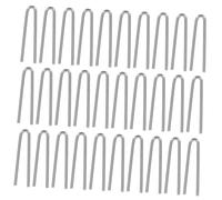 Angoily 200 Pezzi High Temperature Clay Hooks U-Shaped Wire Pins for Pottery Kiln Firing Reusable Hooks for Jewelry Making And Ornament Hanging