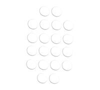 Angoily 20pezzi Cuscinetti in Gomma Per Mobili Ammortizzatori in Gomma Cuscinetti Protettivi Parti Di Ferramenta Adatti Testiere Frigorifero Angoli Tavolo Rimovibili e Riutilizzabili